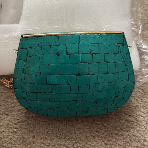 Ramla Jewel Bag Mosaic Tiles Handmade in Morocco - Picture 6 of 10